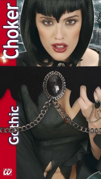 Halsband Choker Samt Ghotic Kette 3