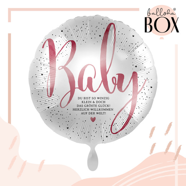 Balloha Geschenkbox DIY Little Cute Baby Girl XL