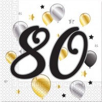 20 Milestone 80 Servietten 33cm