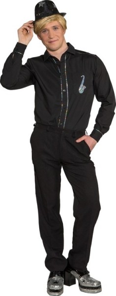 Saxophon Party Hemd Für Herren