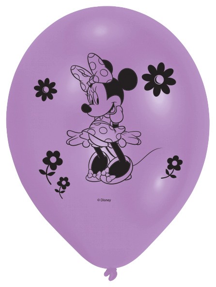 10 Minnie Mouse Zauberhafte Welt Ballons 4