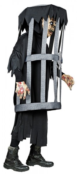 Eingesperrter Zombie Kostüm für Herren 4