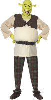 Grünes Shrek Herrenkostüm