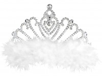 Marabufeder Tiara