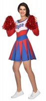 Vorschau: Cheerleader Penny Damenkostüm