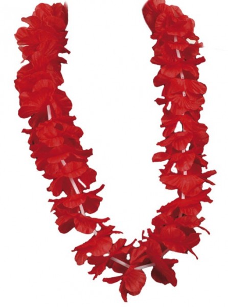 Rote Hawaiikette Hoola Flower