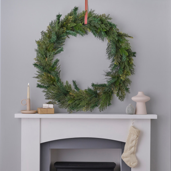 Extra großer Weihnachtskranz 90cm