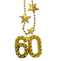 Halskette Big Stars Zahl 60
