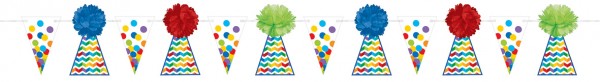 Rainbow Birthday girlander 3,65m