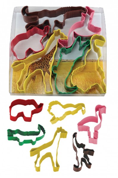 6 Safari Ausstechformen