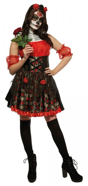 Tag der Toten Rosen Kleid für Damen