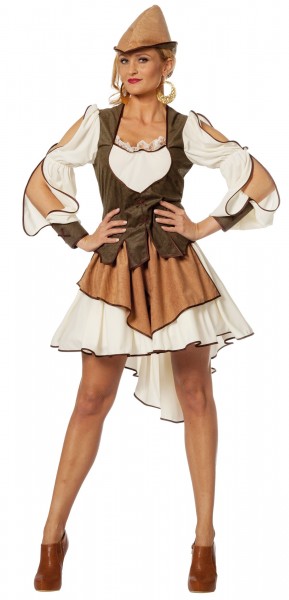 Bogenschützin Petra Pani Damenkostüm