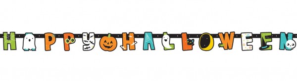 Halloween Freunde Girlande 1,92m