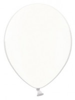 100 Transparente Partystar Ballons 12cm