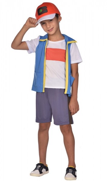 Pokemon Ash Kinderkostüm