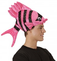 Vorschau: Lustiger Pinker Fischhut