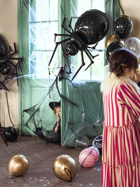 Halloween City Spinnen Ballon 1,01m x 60cm 5