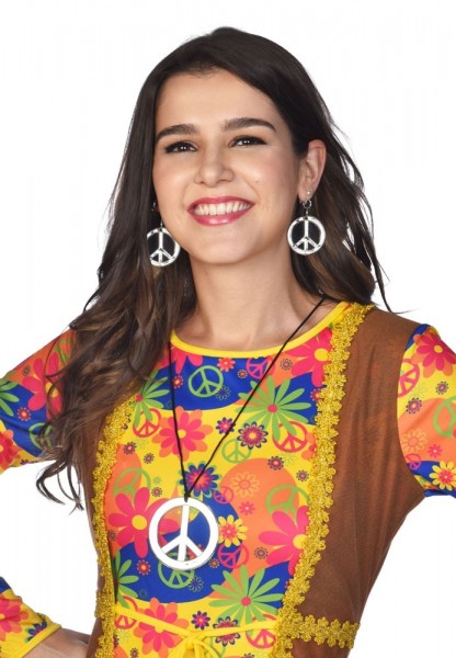 Hippie Peace Schmuckset