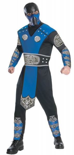 Mortal Kombat Herrenkostüm Blau