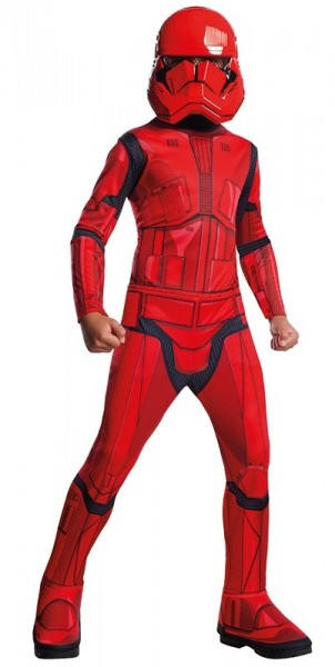 Red Stormtrooper Star Wars EP IX Kinderkostüm