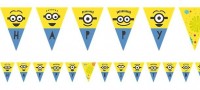 16 Hooray Minions Wimpelkette 3,3m