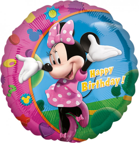 Pinker Minnie Mouse Geburtstagsballon