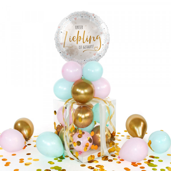 Balloha Geschenkbox DIY Taufe Liebling XL