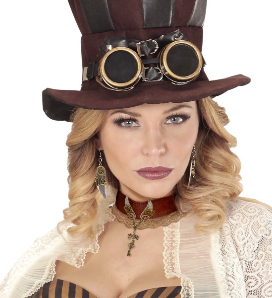 Steampunk Halskette Gwendolyn