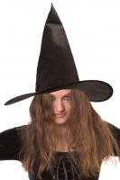 Hexenhut Schwarz Zaubererhut Halloween