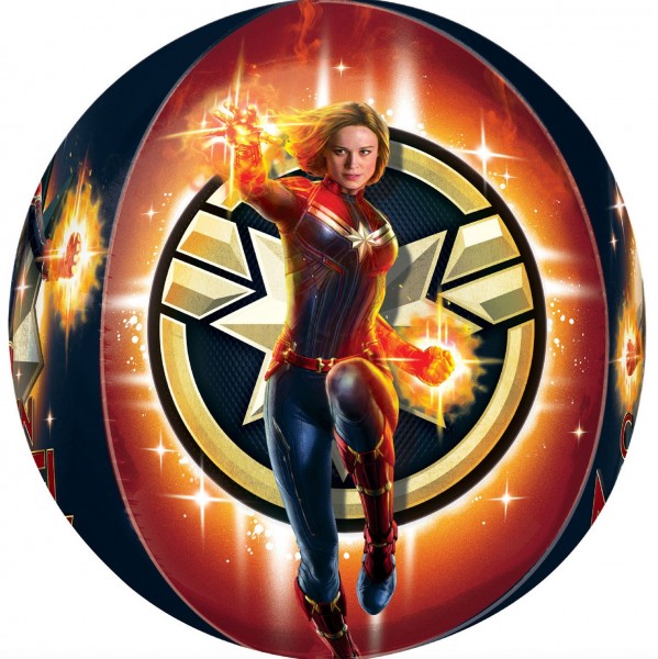 Captain Marvel Orbz Ballon 38 x 40cm