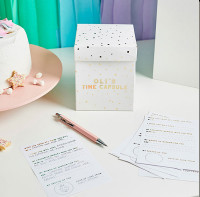 1. Geburtstag Zeitkapsel Box