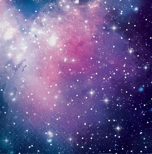 16 Galactic Birthday Servietten 33cm