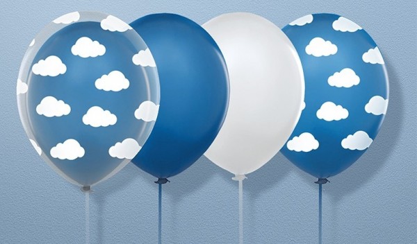6-pack molnballonger 30 cm 2
