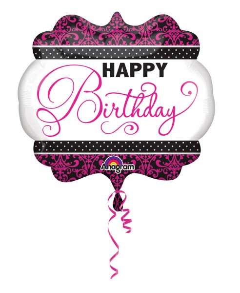Fabulous Birthday Folienballon 63 x 55cm