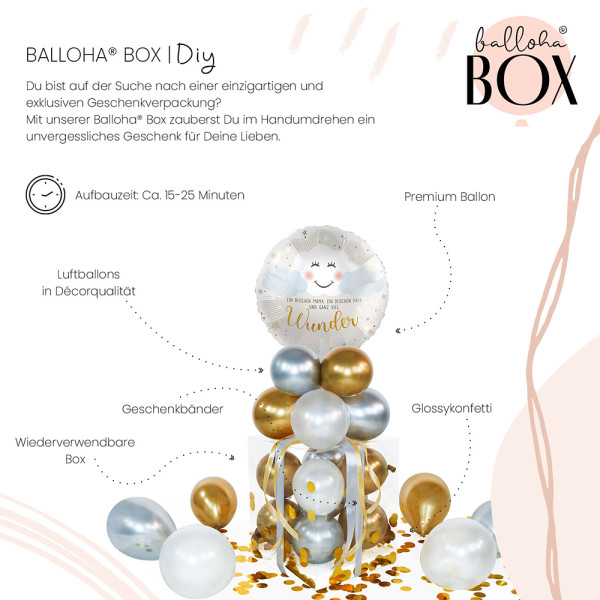 Balloha Geschenkbox DIY Baby Wunder XL 3