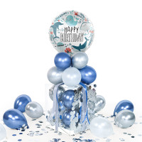 Vorschau: Balloha Geschenkbox DIY Under the sea birthday XL