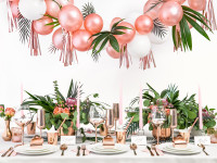 100 Partystar metallic Ballons roségold 23cm