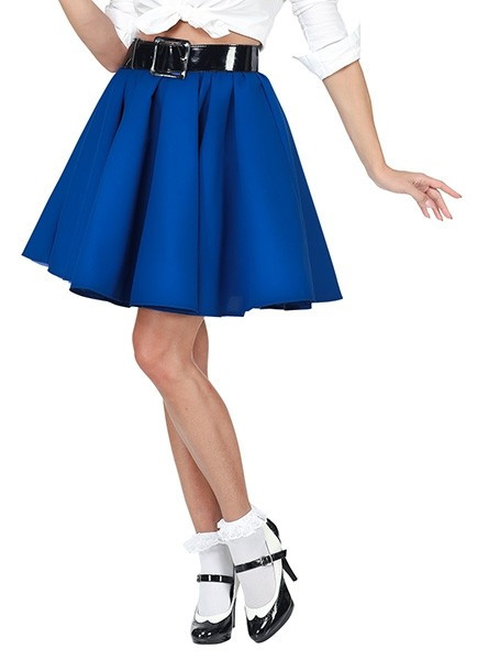 50er Jahre Rck n Roll Rock blau