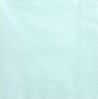 20 Servietten Scarlett mint türkis 33cm