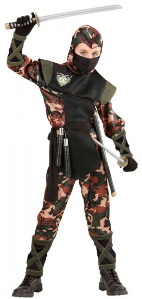 Camouflage Ninja Kinderkostüm
