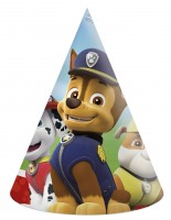 6 Paw Patrol Team Partyhüte