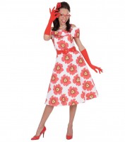 Elegante Rote Handschuhe 37cm