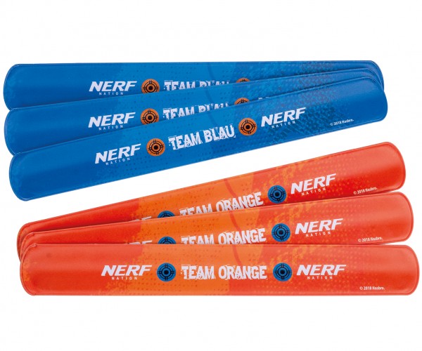 6 Nerf Battle Zone Klackarmbänder