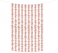 Roségoldener Blütenregen Vorhang 1 x 2,1m