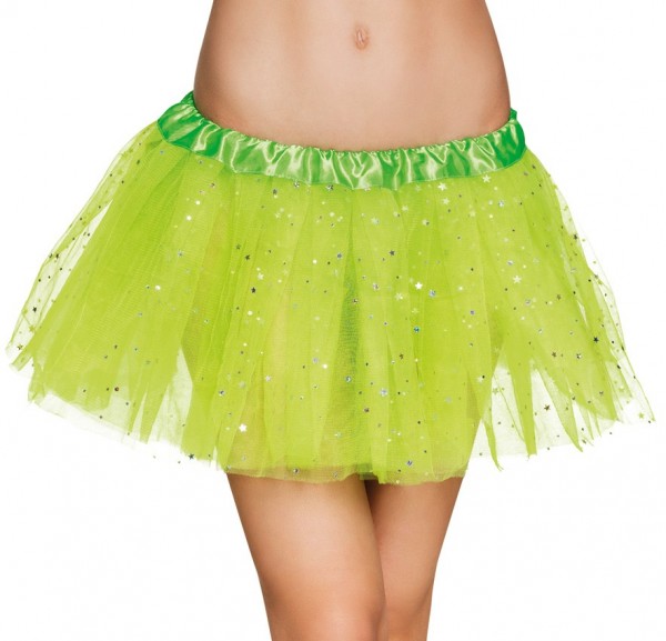 Grön glitter tutu för kvinnor