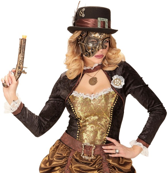 Stylische Steampunk Retro Maske 3