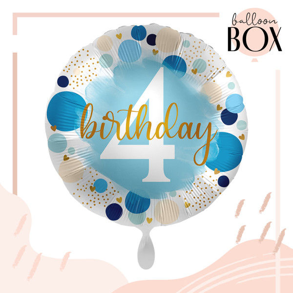 Balloha Geschenkbox DIY Lucky Four XL
