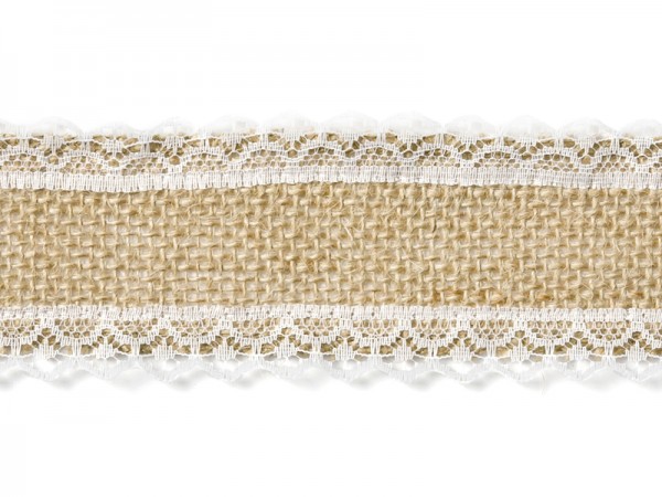 Jute Geschenkband Canaletto 5m x 5cm
