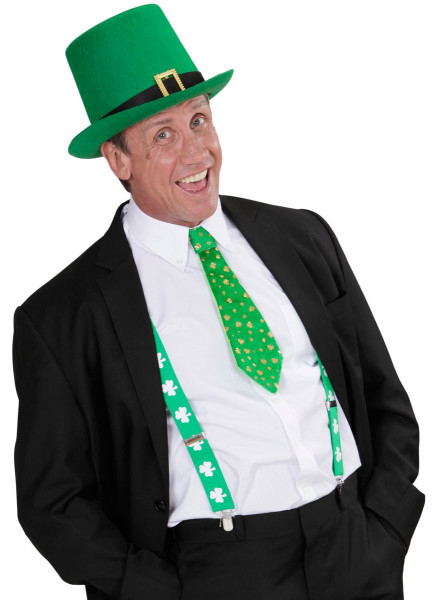 St Patricks Kleeblatt Hosenträger 3