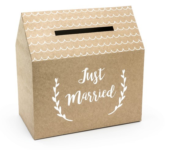 Haus Kartenbox Just Married 2